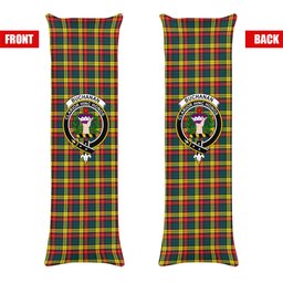 ScotsTee Shop Scottish Buchanan Modern Crest Tartan Body Pillow
