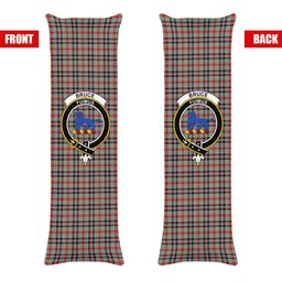 ScotsTee Shop Scottish Bruce of Kinnaird Modern Crest Tartan Body Pillow