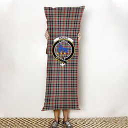 ScotsTee Shop Scottish Bruce of Kinnaird Modern Crest Tartan Body Pillow