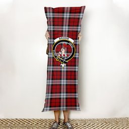 ScotsTee Shop Scottish Brodie Dress Crest Tartan Body Pillow