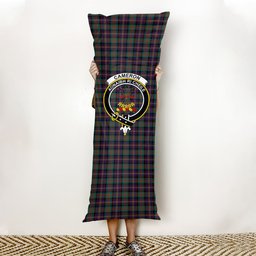 ScotsTee Shop Scottish Cameron Highlanders of Ottawa Crest Tartan Body Pillow