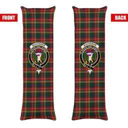 ScotsTee Shop Scottish Buchanan 1907 Crest Tartan Body Pillow