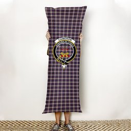 ScotsTee Shop Scottish Cameron of Erracht Dress Crest Tartan Body Pillow