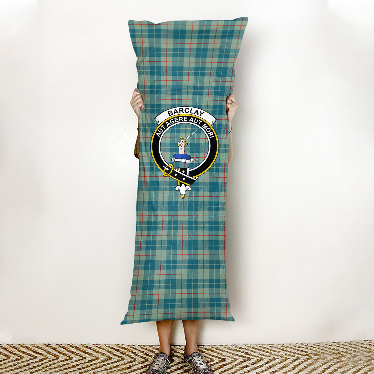 ScotsTee Shop Scottish Barclay Hunting #2 Ancient Clan Crest Tartan Body Pillow