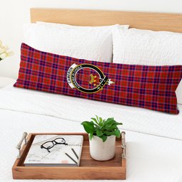ScotsTee Shop Scottish Cameron of Lochiel Modern Crest Tartan Body Pillow