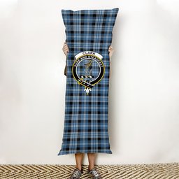 ScotsTee Shop Scottish Clark Modern Crest Tartan Body Pillow