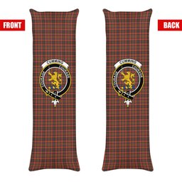 ScotsTee Shop Scottish Cumming Hunting Weathered Crest Tartan Body Pillow