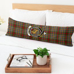 ScotsTee Shop Scottish Chattan Chief of Clan Crest Tartan Body Pillow