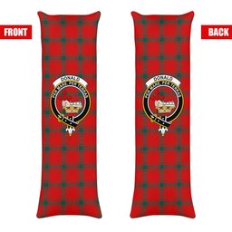 ScotsTee Shop Scottish Donald of the Isles Red Modern Crest Tartan Body Pillow