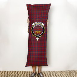 ScotsTee Shop Scottish Cameron of Locheil 1930 Crest Tartan Body Pillow