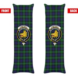 ScotsTee Shop Scottish Campbell of Argyll Smiths Crest Tartan Body Pillow