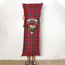 ScotsTee Shop Scottish Donald of Glenaladale Modern Crest Tartan Body Pillow