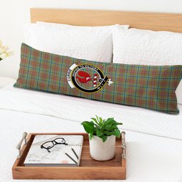 ScotsTee Shop Scottish Currie of Arran Ancient Clan Crest Tartan Body Pillow