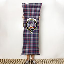 ScotsTee Shop Scottish Cooper Dress Dalgliesh 1 Crest Tartan Body Pillow