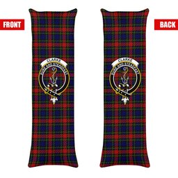 ScotsTee Shop Scottish Clarke Red Crest Tartan Body Pillow