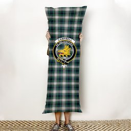 ScotsTee Shop Scottish Campbell Dress Modern Crest Tartan Body Pillow