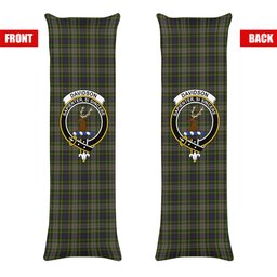 ScotsTee Shop Scottish Davidson Tulloch Dress Crest Tartan Body Pillow