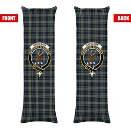 ScotsTee Shop Scottish Davidson of Tulloch Dress Crest Tartan Body Pillow