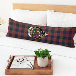 ScotsTee Shop Scottish Fraser of Boblainy Hugh Crest Tartan Body Pillow