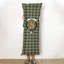 ScotsTee Shop Scottish Hay White Dress Crest Tartan Body Pillow
