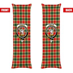 ScotsTee Shop Scottish Gibson Crest Tartan Body Pillow