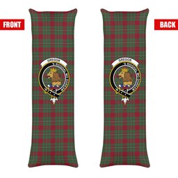 ScotsTee Shop Scottish Gregor of Cardney Modern Crest Tartan Body Pillow