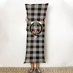 ScotsTee Shop Scottish Dunlop Hunting Modern Crest Tartan Body Pillow
