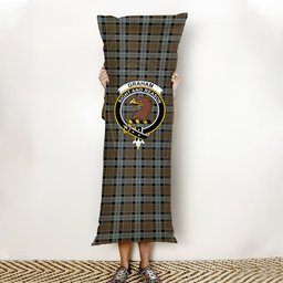 ScotsTee Shop Scottish Graham of Menteith Weathered Crest Tartan Body Pillow