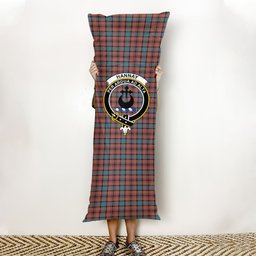 ScotsTee Shop Scottish Hannay Dress Crest Tartan Body Pillow