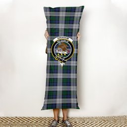 ScotsTee Shop Scottish Graham Dress Crest Tartan Body Pillow