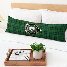 ScotsTee Shop Scottish Dunbar Hunting Modern Crest Tartan Body Pillow