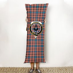 ScotsTee Shop Scottish Hannay Dress Modern Crest Tartan Body Pillow