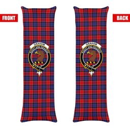 ScotsTee Shop Scottish Graham of Menteith Red Crest Tartan Body Pillow