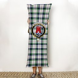 ScotsTee Shop Scottish MacNaughton Dress Modern Crest Tartan Body Pillow