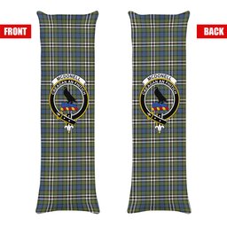 ScotsTee Shop Scottish McDonell of Glengarry Dress Ancient Crest Tartan Body Pillow