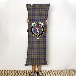 ScotsTee Shop Scottish Tailyour Weathered Crest Tartan Body Pillow