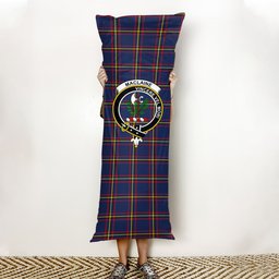 ScotsTee Shop Scottish MacLaine of Lochbuie Hunting Modern Crest Tartan Body Pillow