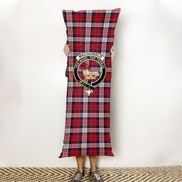ScotsTee Shop Scottish MacDonald Dress Irish Modern Crest Tartan Body Pillow