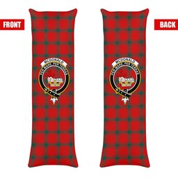 ScotsTee Shop Scottish McDonald of Sleat Modern Crest Tartan Body Pillow