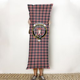 ScotsTee Shop Scottish Robertson Dress #2 Modern Crest Tartan Body Pillow