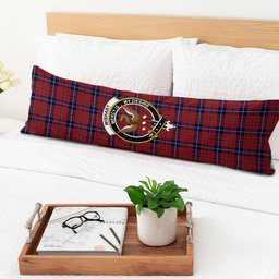 ScotsTee Shop Scottish Wishart Dress Crest Tartan Body Pillow