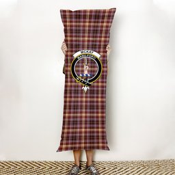 ScotsTee Shop Scottish McKay of Strathnaver Modern Crest Tartan Body Pillow