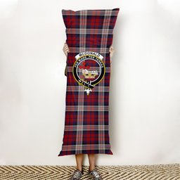 ScotsTee Shop Scottish McDonald Dress Irish Crest Tartan Body Pillow