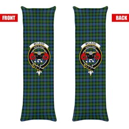 ScotsTee Shop Scottish McLeod of Skye Crest Tartan Body Pillow