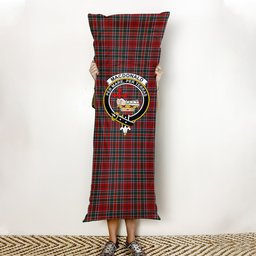 ScotsTee Shop Scottish MacDonald of Lochmaddy Crest Tartan Body Pillow