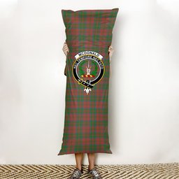 ScotsTee Shop Scottish McDonald of Glencoe Ancient Crest Tartan Body Pillow