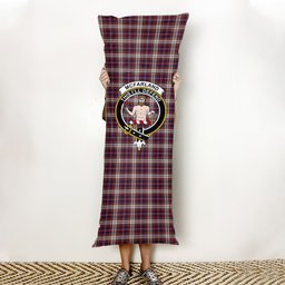 ScotsTee Shop Scottish McFarland Dress Crest Tartan Body Pillow