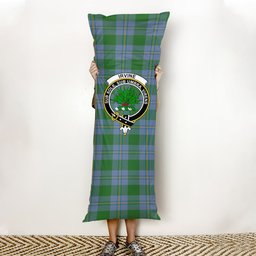 ScotsTee Shop Scottish Irvine of Bonshaw Ancient Crest Tartan Body Pillow