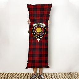 ScotsTee Shop Scottish MacLeod of Raasay Crest Tartan Body Pillow