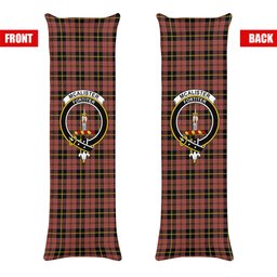 ScotsTee Shop Scottish McAlister of Skye Ancient Crest Tartan Body Pillow
